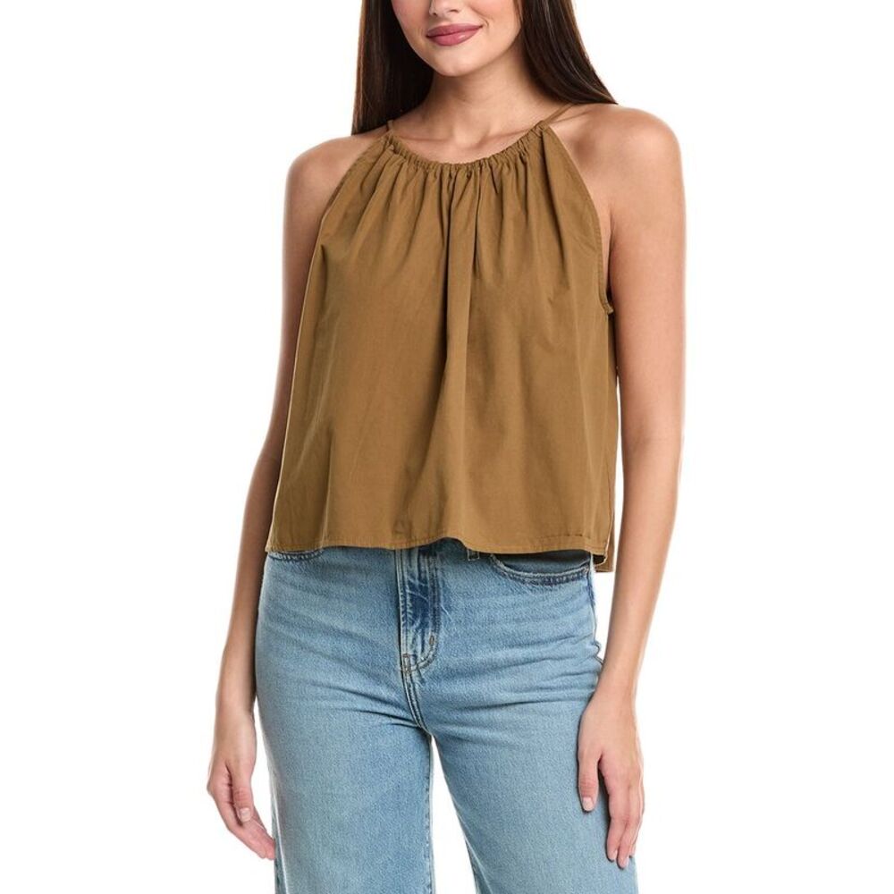 To My Lovers Womens  Halter Top, Brown